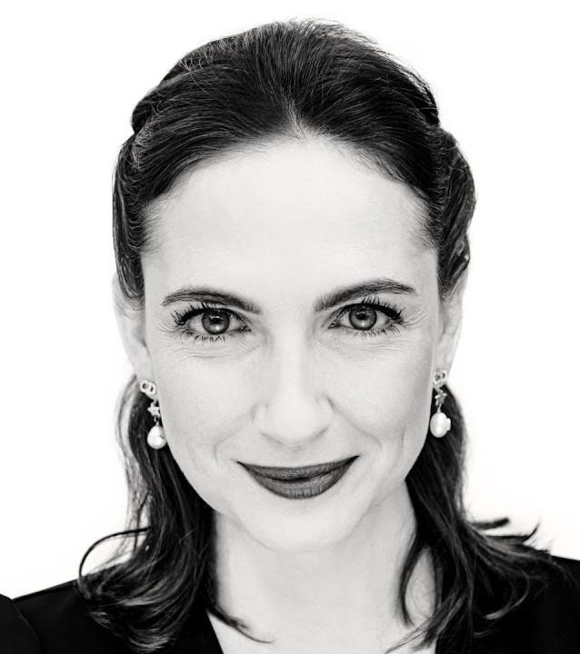 Anna Cieślak podczas pracy aktorskiej.