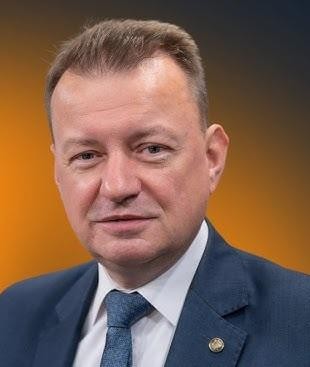 Mariusz Błaszczak jako minister obrony narodowej.